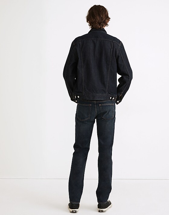 Madewell Straight Jeans In Brenford Wash Brenford