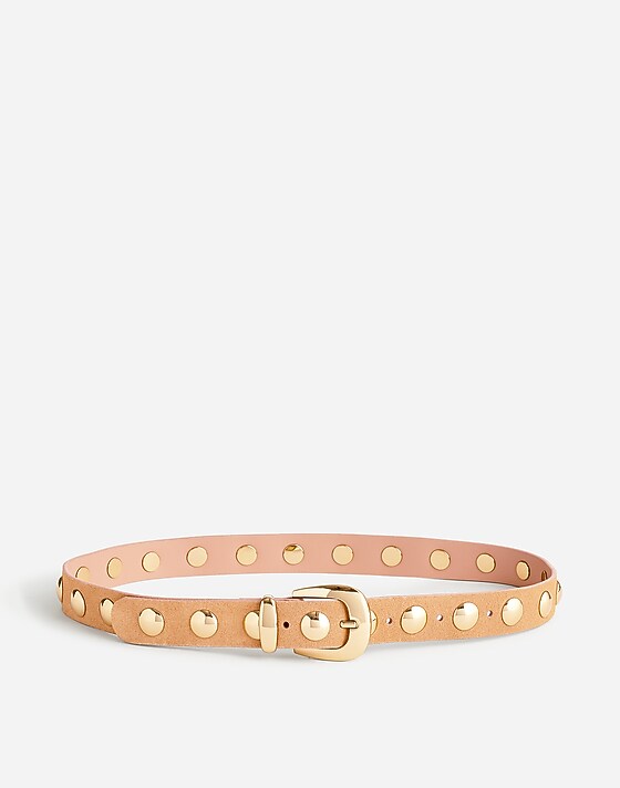 madewell Studded Western Belt cumin