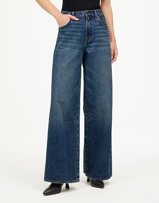 Madewell Superwide-Leg Jeans Concho Wash