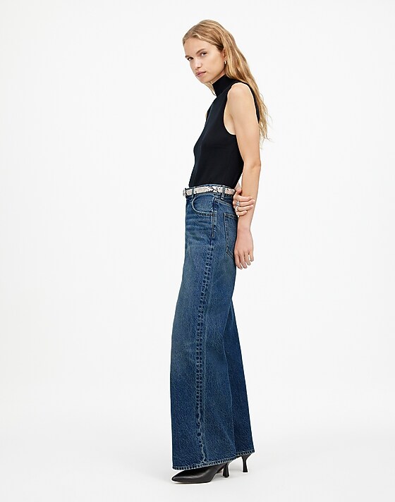 Madewell Superwide-Leg Jeans Concho Wash