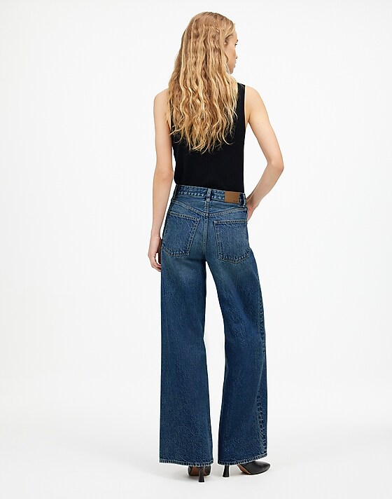 Madewell Superwide-Leg Jeans Concho Wash