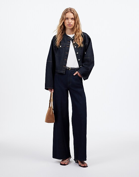madewell Superwide-Leg Jeans essex wash