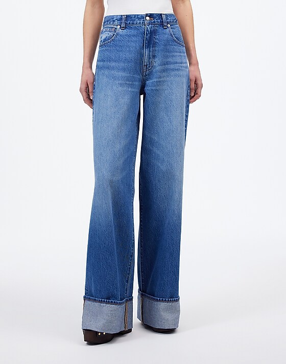 Madewell Superwide-Leg Jeans Fannin Wash