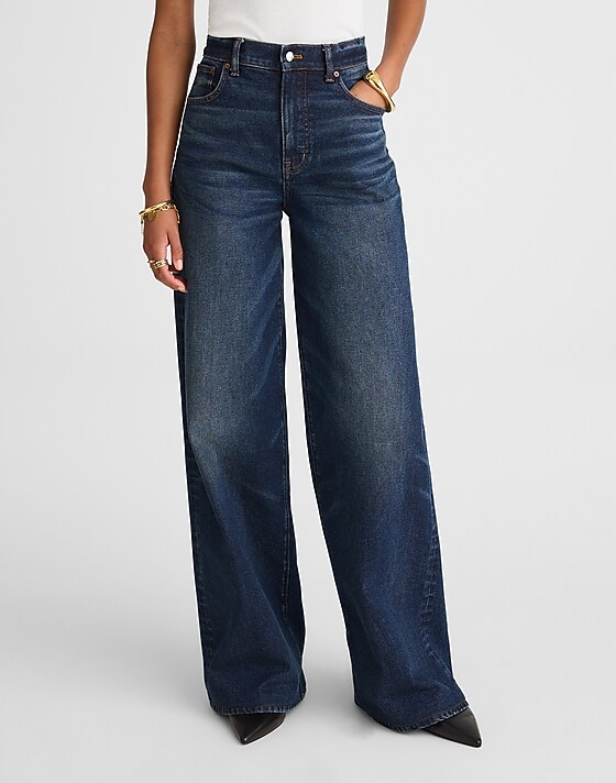 Madewell Superwide-Leg Jeans Kipton Wash