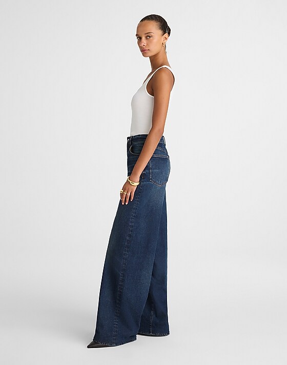 Madewell Superwide-Leg Jeans Kipton Wash
