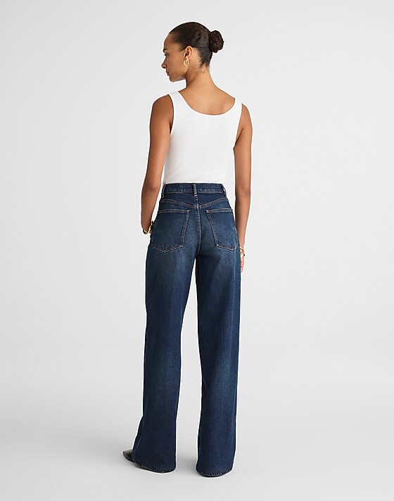 Madewell Superwide-Leg Jeans Kipton Wash