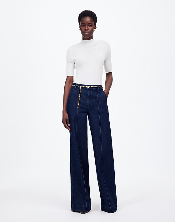 madewell Superwide-Leg Trouser Jeans landrum wash