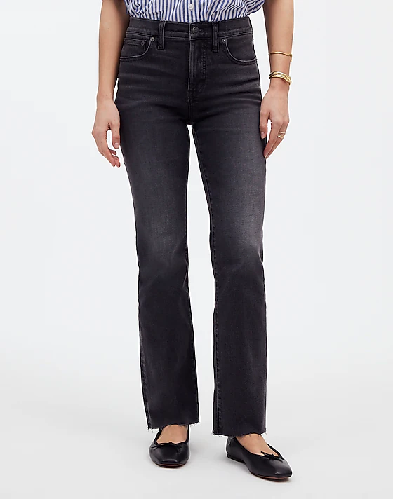 Madewell Tall Kick Out Crop Jeans Armand Wash