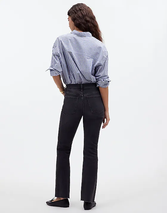 Madewell Tall Kick Out Crop Jeans Armand Wash