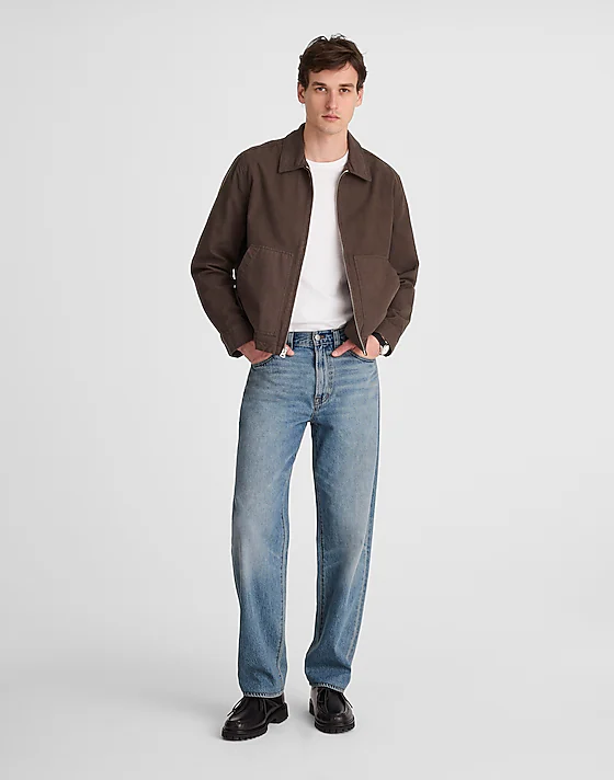 madewell The 1991 Loose Straight Jean aalto wash