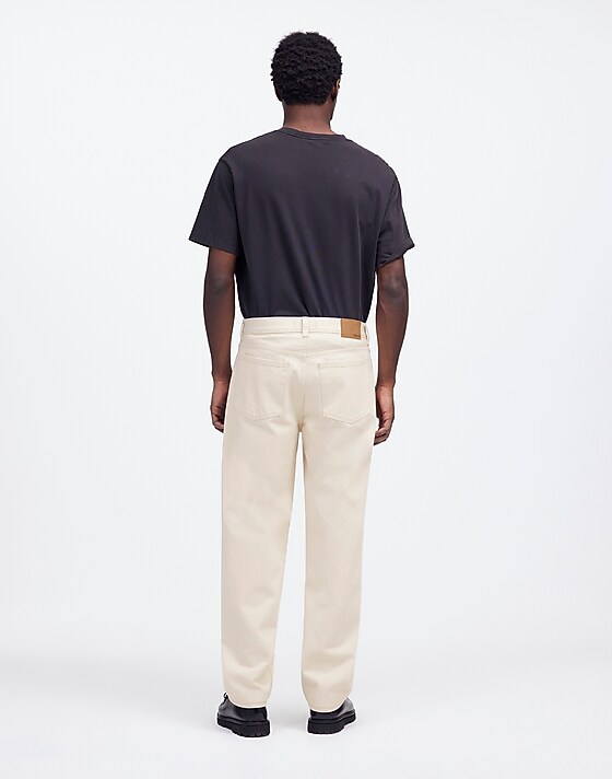 Madewell The 1991 Loose Straight Jean Ecru Wash