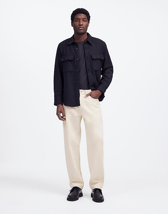 madewell The 1991 Loose Straight Jean ecru wash