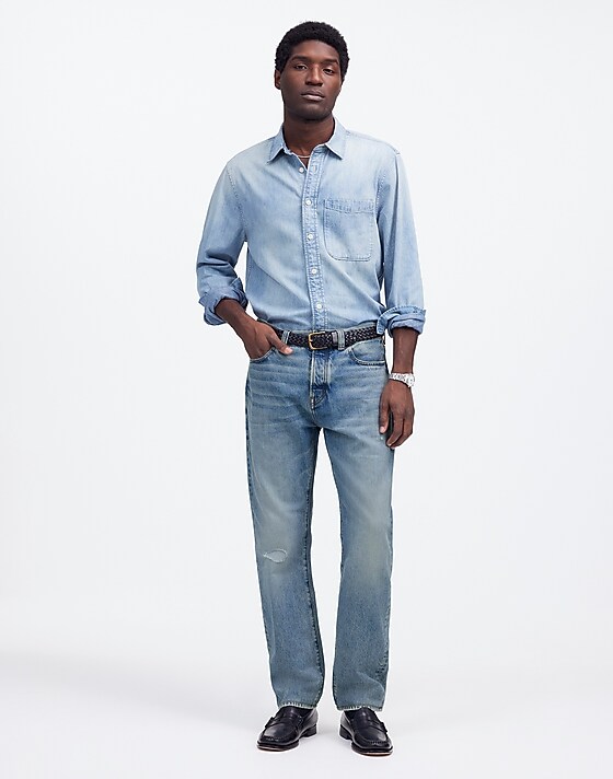 madewell The 1991 Straight-Leg Jean bowen wash