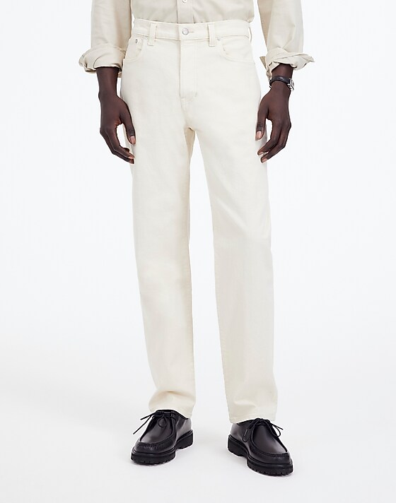 Madewell The 1991 Straight-Leg Jean Ecru Wash
