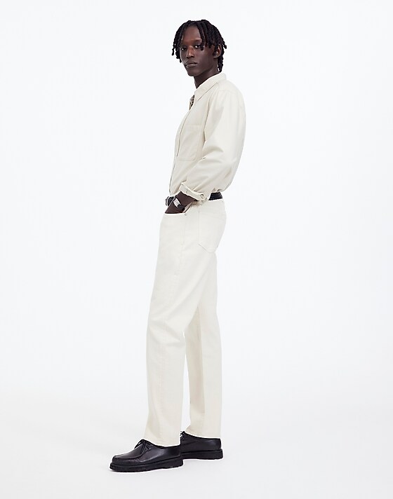 Madewell The 1991 Straight-Leg Jean Ecru Wash