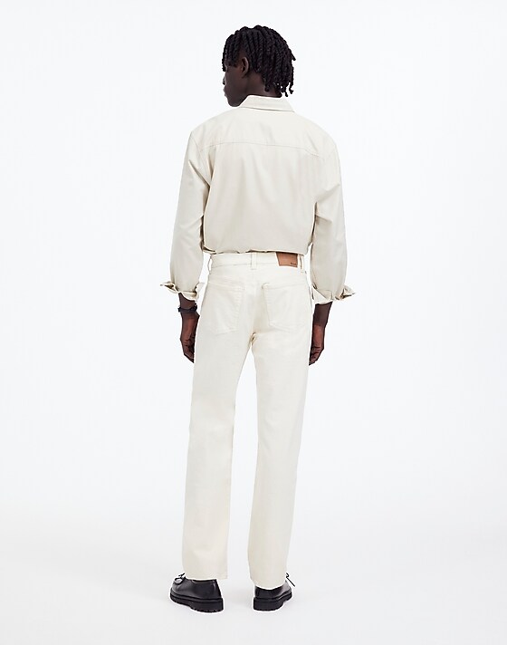Madewell The 1991 Straight-Leg Jean Ecru Wash