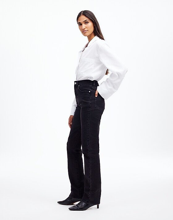 Madewell The '90s Straight Jean Belmere Wash