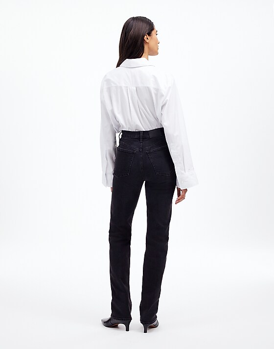 Madewell The '90s Straight Jean Belmere Wash