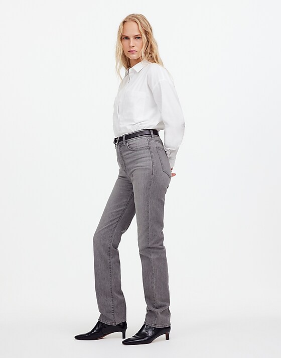 Madewell The '90s Straight Jean Hallandale Wash