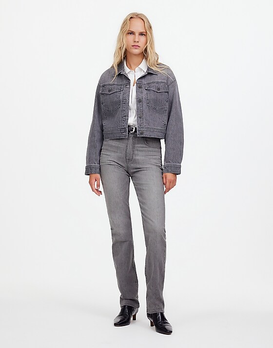 madewell The '90s Straight Jean hallandale wash