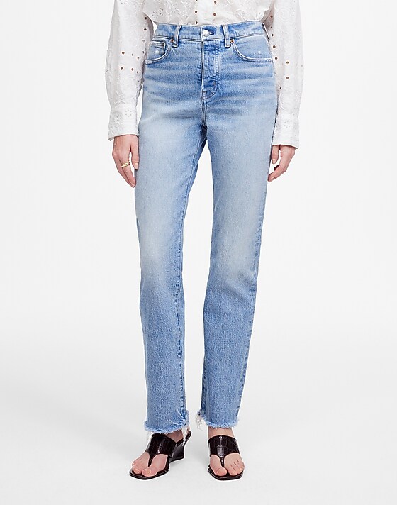 Madewell The '90s Straight Jean Hallstead Wash