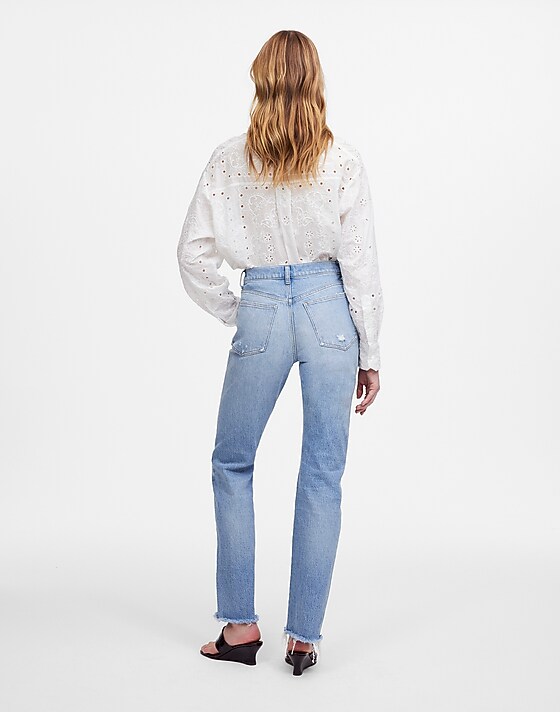 Madewell The '90s Straight Jean Hallstead Wash