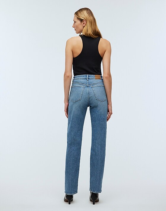 Madewell The '90s Straight Jean Rondell Wash