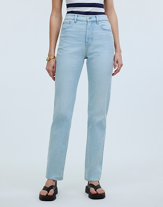 Madewell The '90s Straight Jean Ward Wash