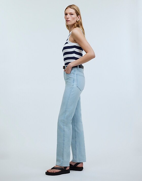 Madewell The '90s Straight Jean Ward Wash