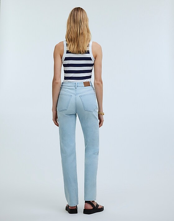 Madewell The '90s Straight Jean Ward Wash