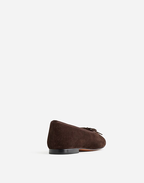 Madewell The April Ballet Flat Dark Carob