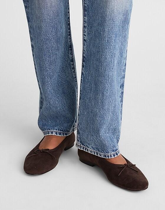 Madewell The April Ballet Flat Dark Carob