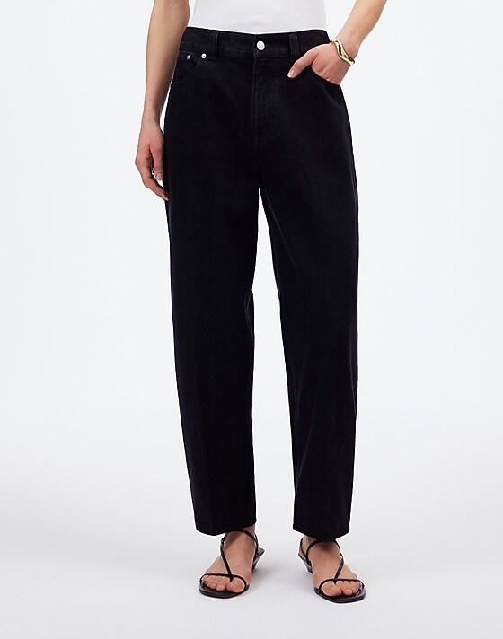 Madewell The Arc-Leg Jean Black Frost