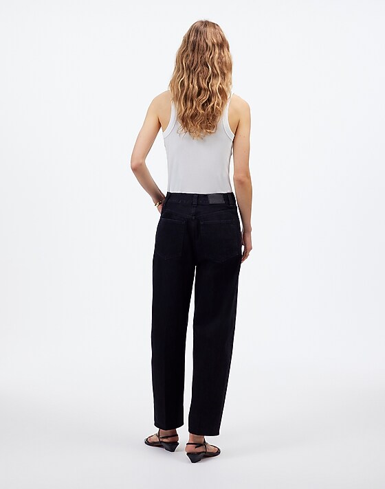 Madewell The Arc-Leg Jean Black Frost