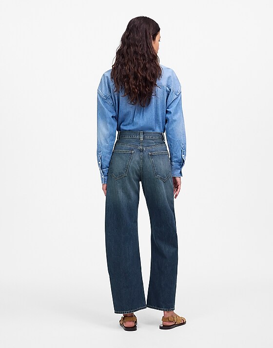 Madewell The Balloon Jean In Boyle Wash Boyle Wash
