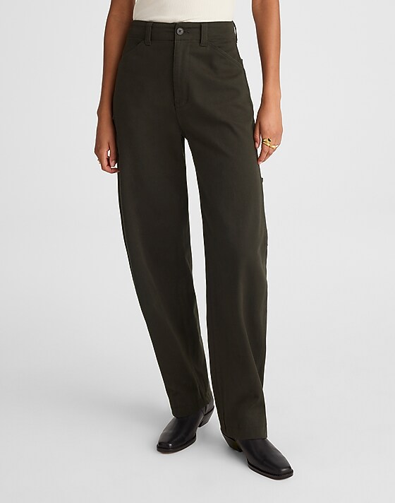 Madewell The Balloon Pant Midnight Olive