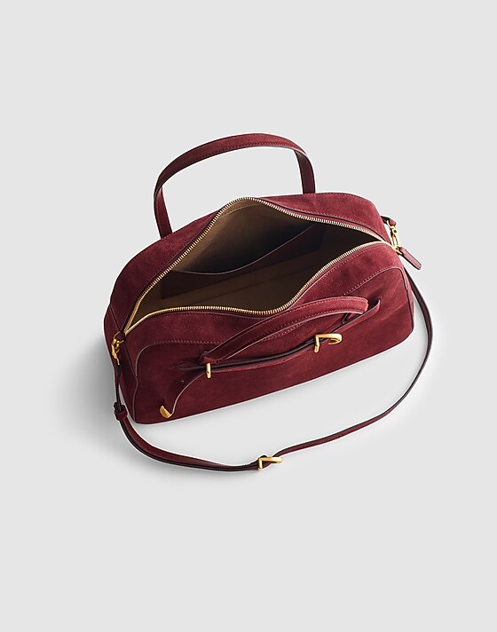 Madewell The Belted Satchel Bag Sangria