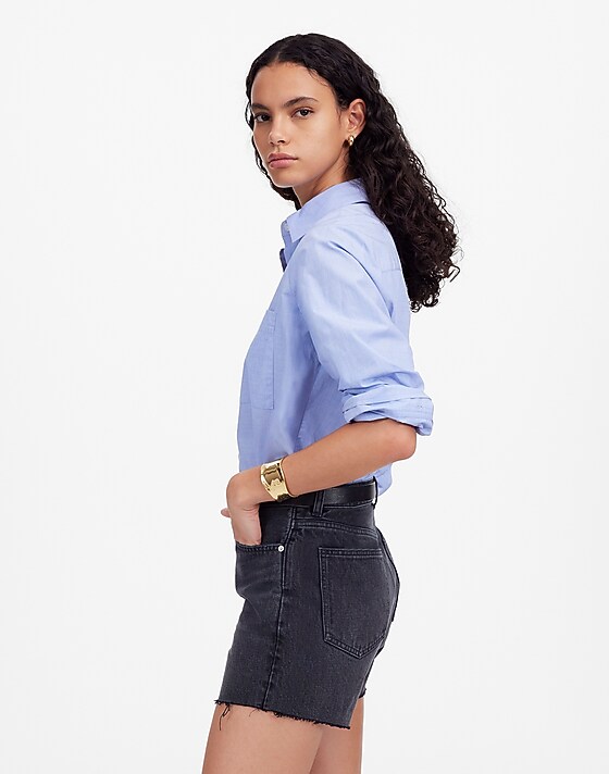 Madewell The Brynn Long Short Levin Wash