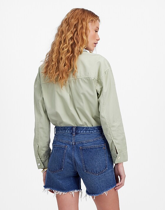 Madewell The Brynn Long Short Polacheck Wash