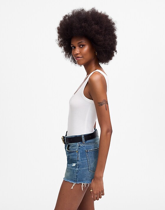 Madewell The Brynn Short Burleson Wash
