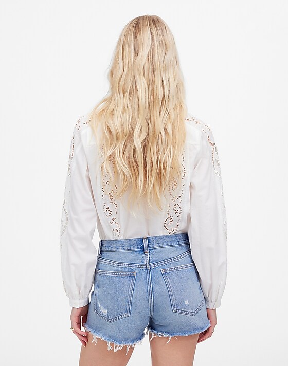 Madewell The Brynn Short Hallstead Wash