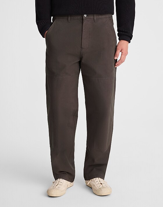 Madewell The Canvas Pant Mocha Brown