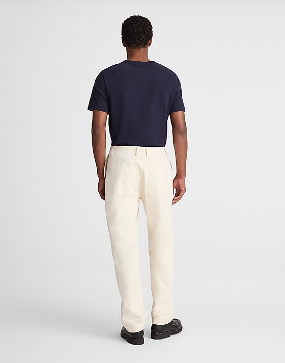 Madewell The Canvas Utility Pant Natural White