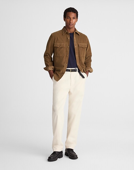 madewell The Canvas Utility Pant natural white