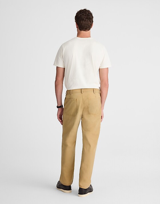 Madewell The Canvas Utility Pant Vintage Khaki