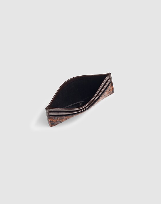 Madewell The Card Case Caramel Multi