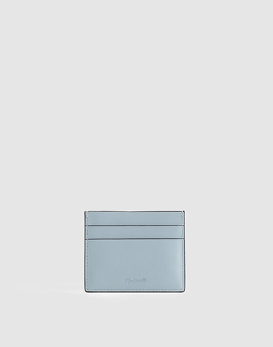 madewell The Card Case terrace blue