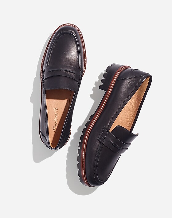 Madewell The Corinne Lugsole Loafer True Black