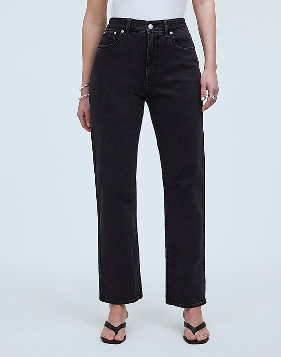 Madewell The Curvy '90s Straight Jean Belmere Wash
