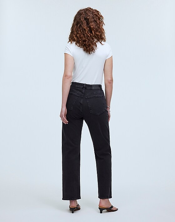 Madewell The Curvy '90s Straight Jean Belmere Wash